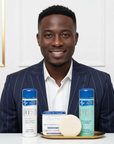 Smiling Black man with HT26 Men Bundle - 3 Best Sellers