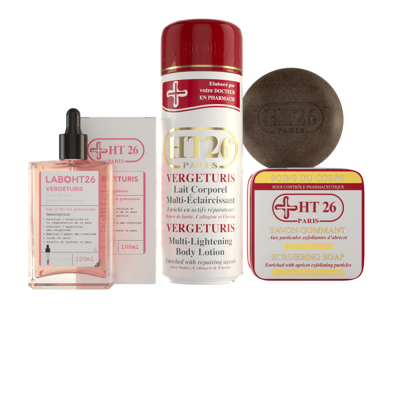 HT26 Anti-stretch body marks Starter Kit with 3 essentials