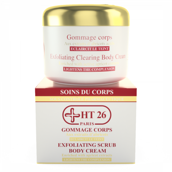 HT26 Exfoliating Clearing Body scrub Cream / Gommage corps