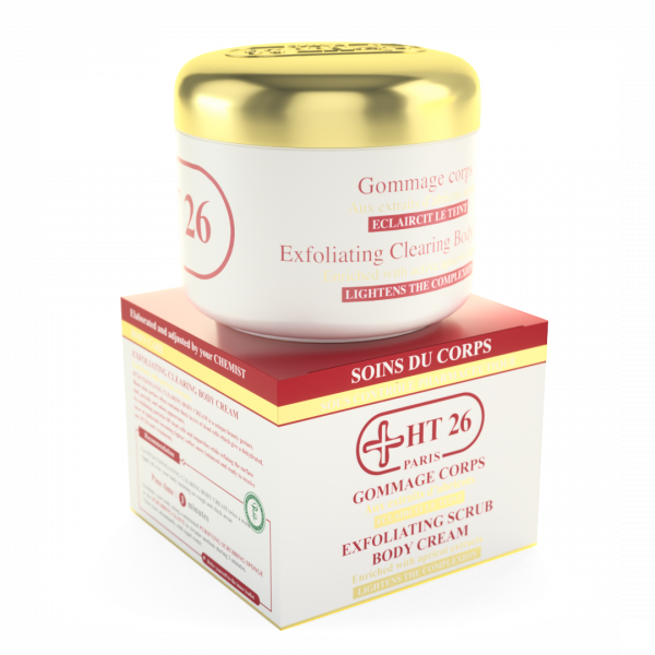 HT26 Exfoliating Clearing Body scrub Cream / Gommage corps