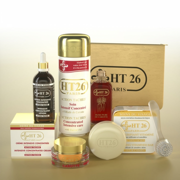 HT26 Paris Anti Blemishes Box / Coffret Action Taches carotte