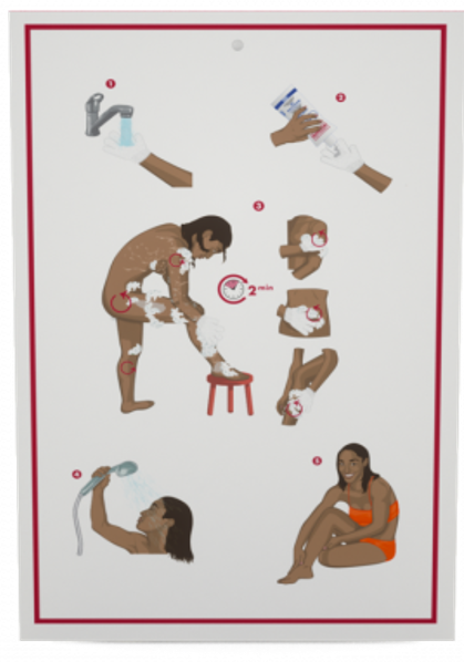 HT26 soft scrub gloves