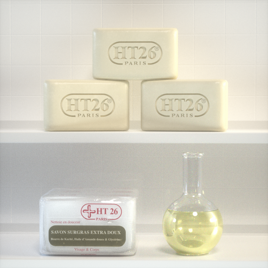 HT26 Set of 3 Surgras Soap – Gentle & Deeply Nourishing Care