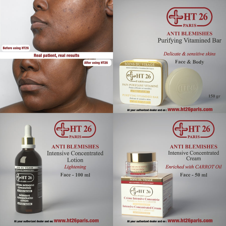 HT26 Face Anti Blemishes Starter Kit with 3 essentials
