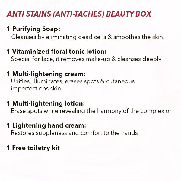 HT26 Anti-Blemishes Box / Gamme Anti - Taches