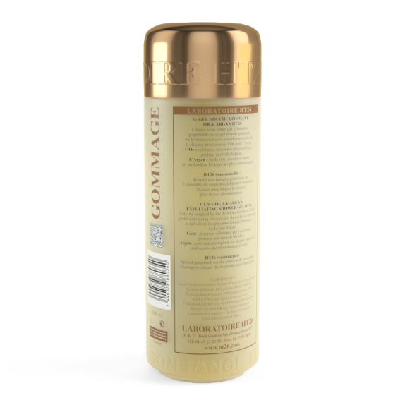 HT26 Scrubbing Shower Gel Gold & Argan