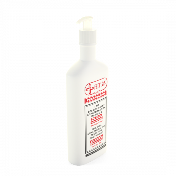 HT26 Preparation Maximal concentration bleaching body lotion / Lait éclaircissant concentration maximale