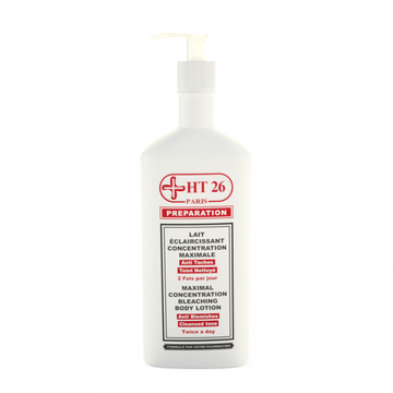 HT26 Preparation Maximal concentration bleaching body lotion / Lait éclaircissant concentration maximale