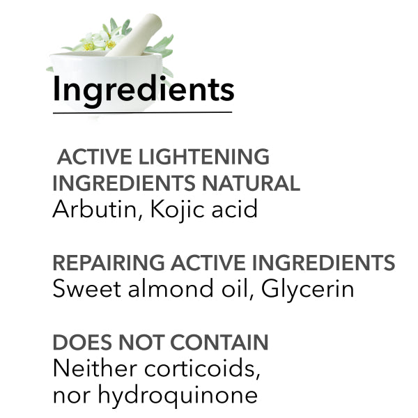 HT26 Preparation Maximal concentration bleaching body lotion / Lait éclaircissant concentration maximale