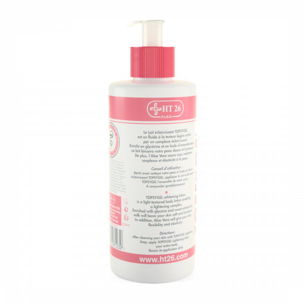 HT26 Topsygel - Whitening Body Lotion / Lait éclaircissant