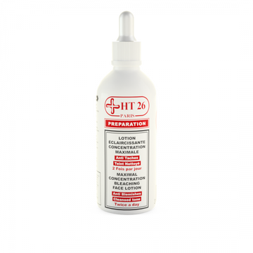 HT26 Preparation - Maximal concentration bleaching face lotion