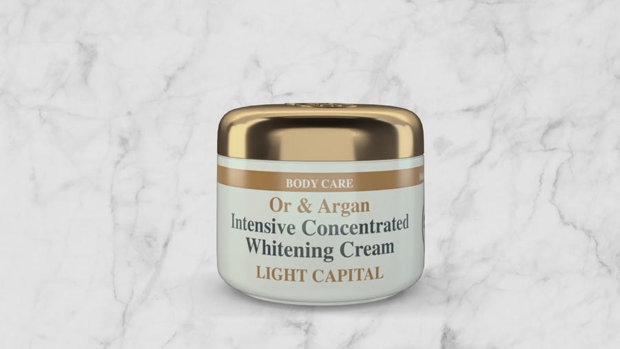 HT26 Intensive Body Whitening Cream Gold & Argan / Or et Argan Creme Intensive Concentree