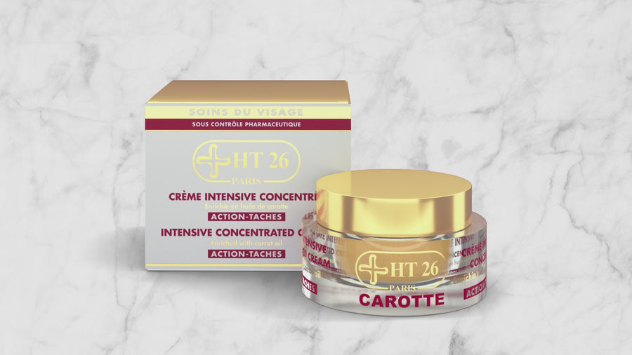HT26 Intensive Concentrated Cream Anti-Blemishes / Creme Intensive concentree Action-taches carotte