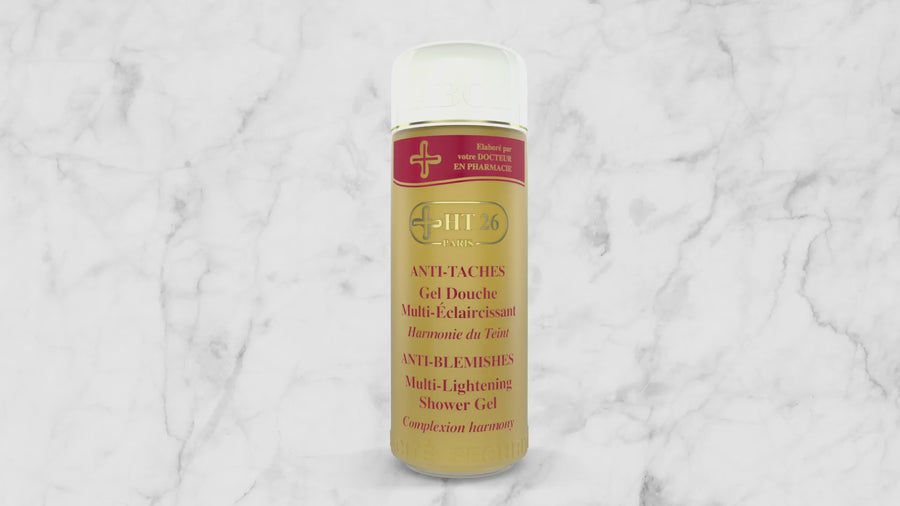 HT26 Multi-Lightening Anti Blemishes Shower Gel / Gel Multi Eclaircissant 1000ml