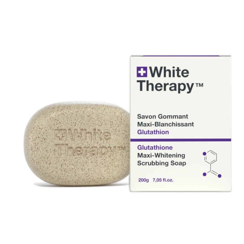 White Therapy Glutathione Maxi-Whitening Scrubbing Soap