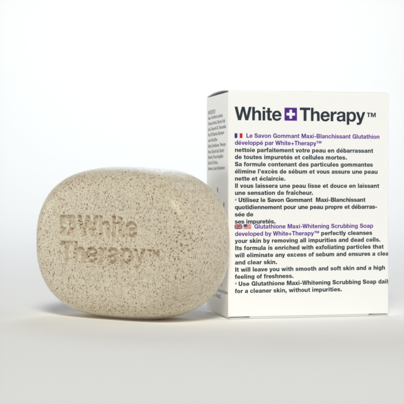 White Therapy Glutathione Maxi-Whitening Scrubbing Soap