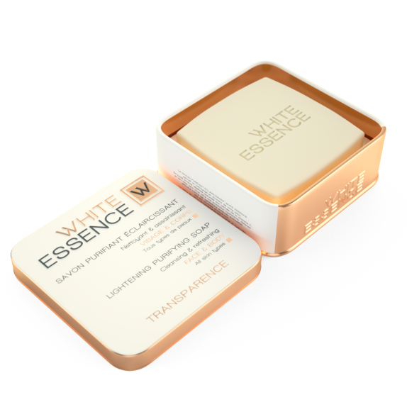 HT26 White Essence Lightening Purifying Soap Transparence