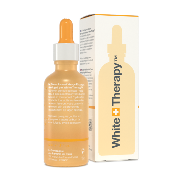 White Therapy Smoothing Face Serum Snail Lime