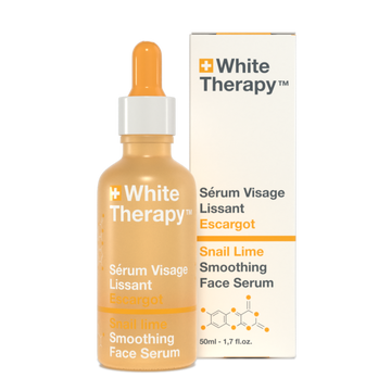 White Therapy Smoothing Face Serum Snail Lime