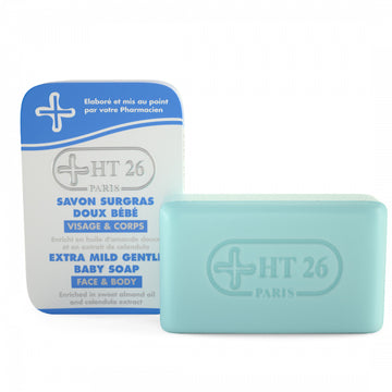 HT26 Moisturizing Extra Mild Gentle Baby Soap / Savons Surgras Doux Bebe