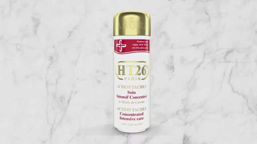 HT26 Anti-Blemishes Body Lotion / Lait action taches à l'huile de carotte 500mL