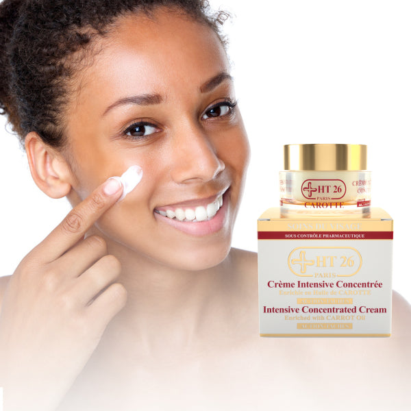 HT26 Intensive Concentrated Cream Anti-Blemishes / Creme Intensive concentree Action-taches carotte